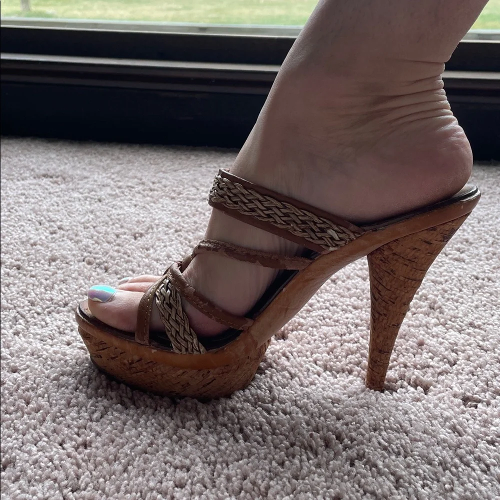 Boston Proper, woven summer sandals, size 7